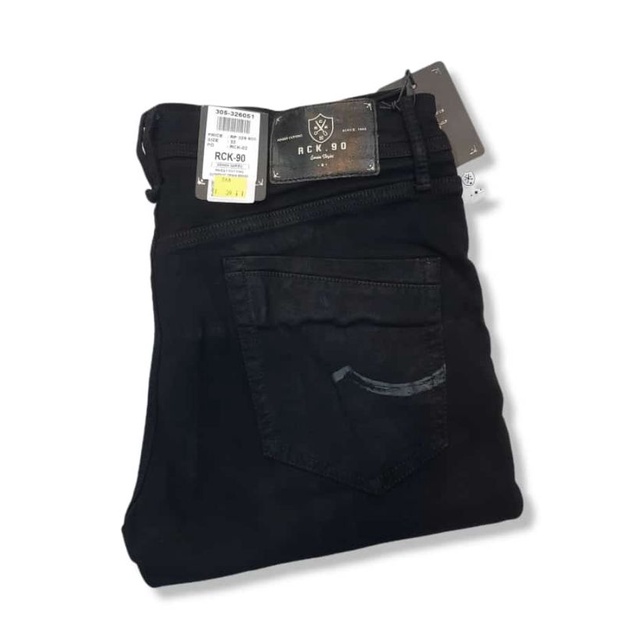 Celana Rockstar Hitam SoftJeans