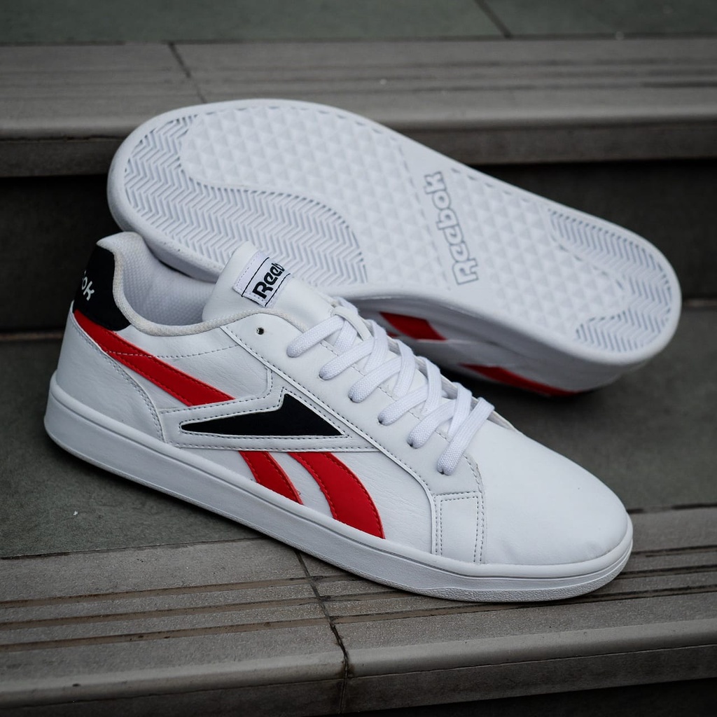 REEBOK ROYAL COMPLETE 2 WHITE RED BLACK