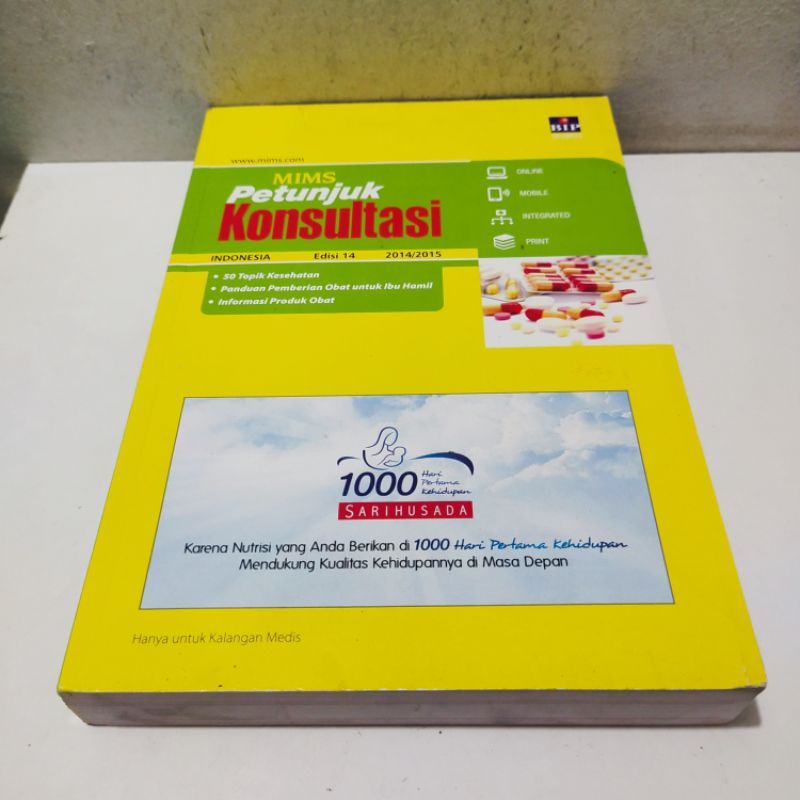 Buku Obral Super Murah - Buku MIMS PETUNJUK KONSULTASI INDONESIA 2014/2015