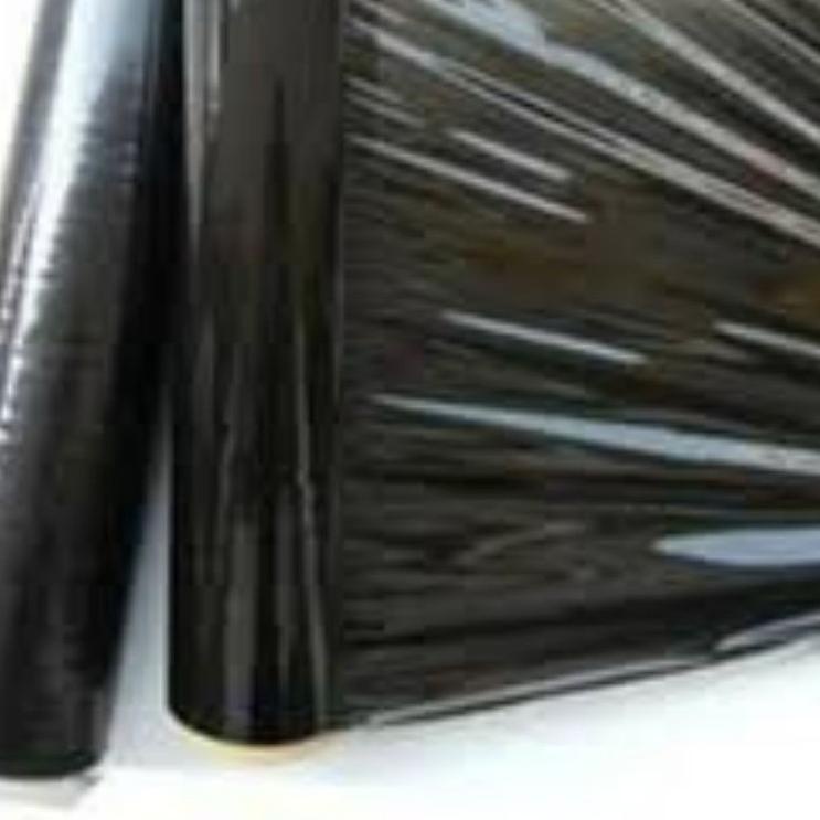 

Stretch film - strech film - Plastic wrapping hitam & bening 17um x 50cm x 200m