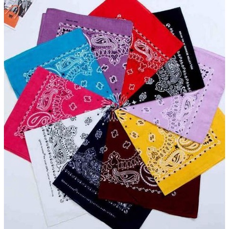 NEW BANDANA WANITA PRIA | SLAYER MOTIF BUNGA | BANDANA MOTIF BUNGA TERLARIS BISA COD