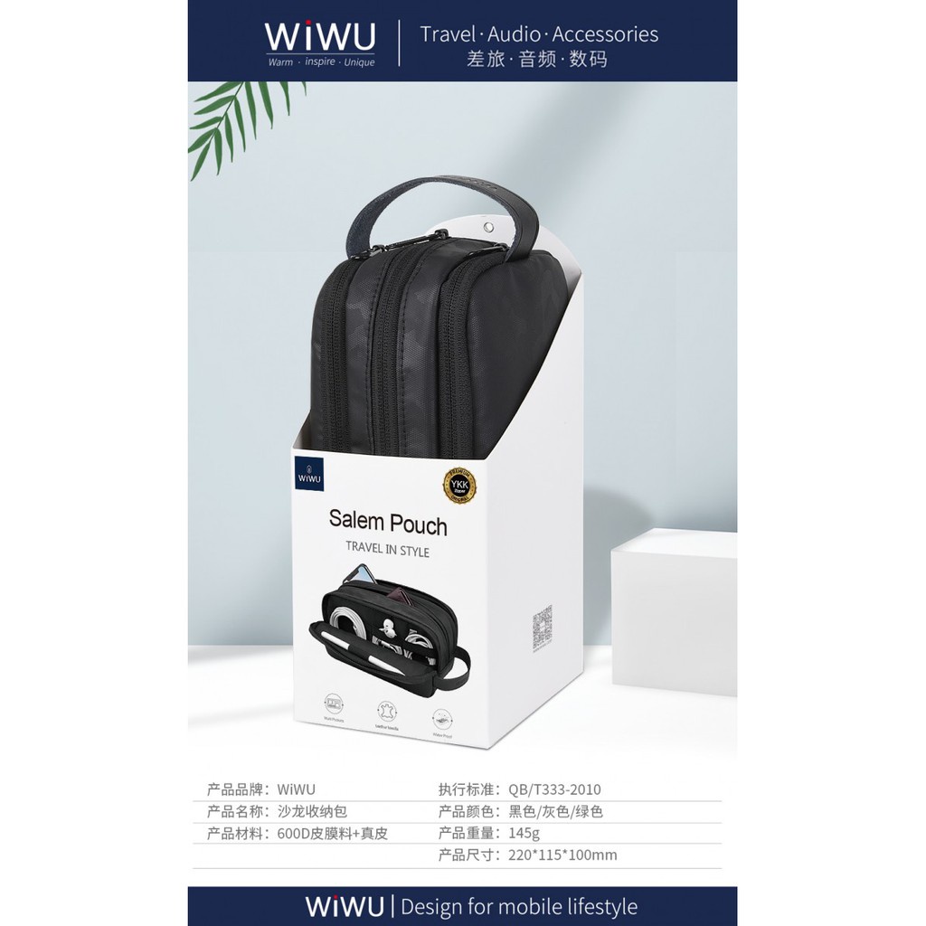 805 WIWU SALEM POUCH - Travel Storage Bag