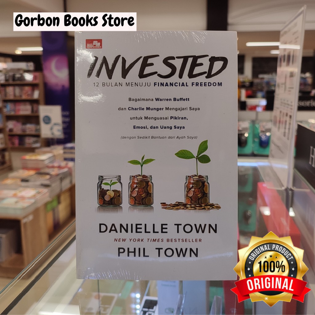 Buku Invested karya Danielle Town