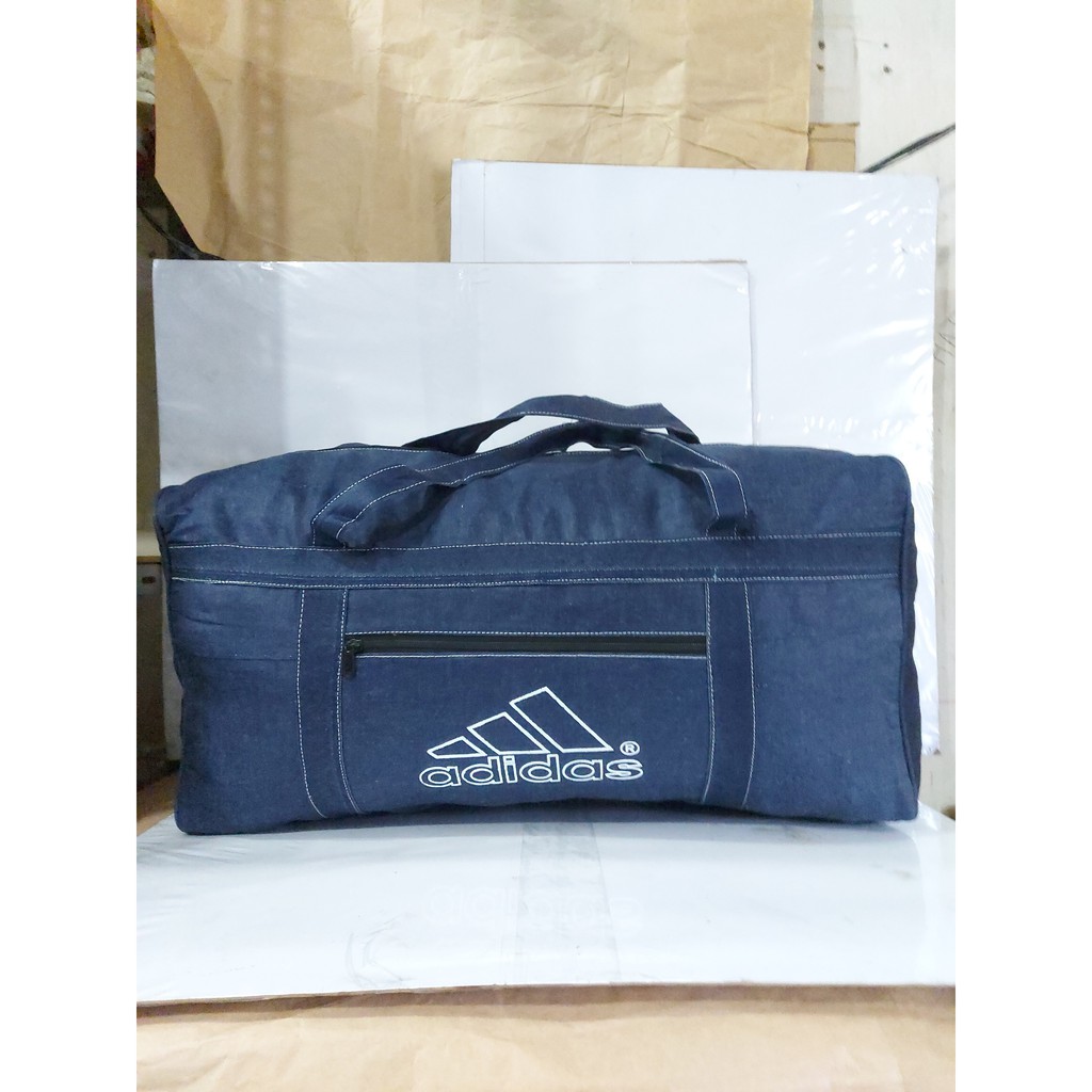 TAS PAKAIAN ADIDAS JEANS BESAR / TRAVEL BAG JEANS BESAR  / TAS TRAVEL ADIDAS  / TAS PAKAIAN MURAH