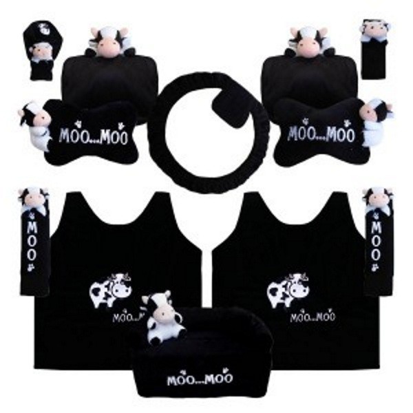 Bantal Mobil 8 in 1 Exclusive Boneka Moo