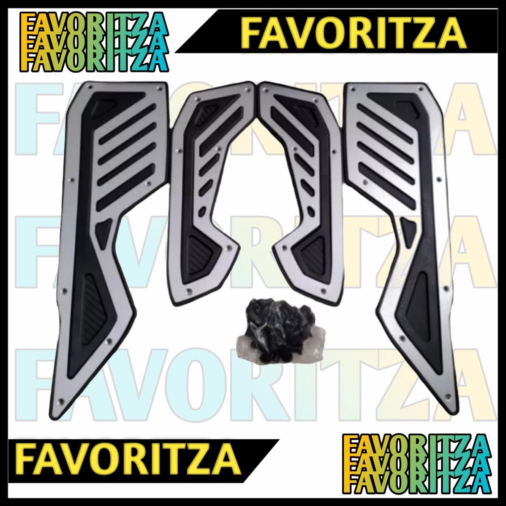 BORDES NMAX NEW 2020 2021 2022 PIJAKAN KAKI DEPAN PLAT BORDES NMAX NEW PIJAKAN NMAX BORDES NMAX NEW 
