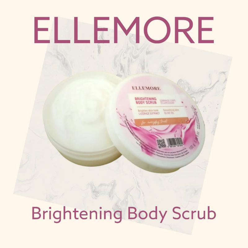 ELLEMORE Brightening Body Scrub 100gram