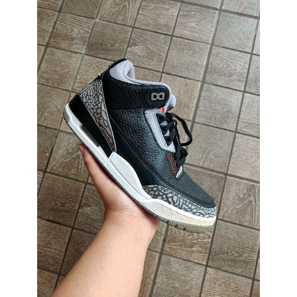 air jordan 3 black cement ( pesanan orang )
