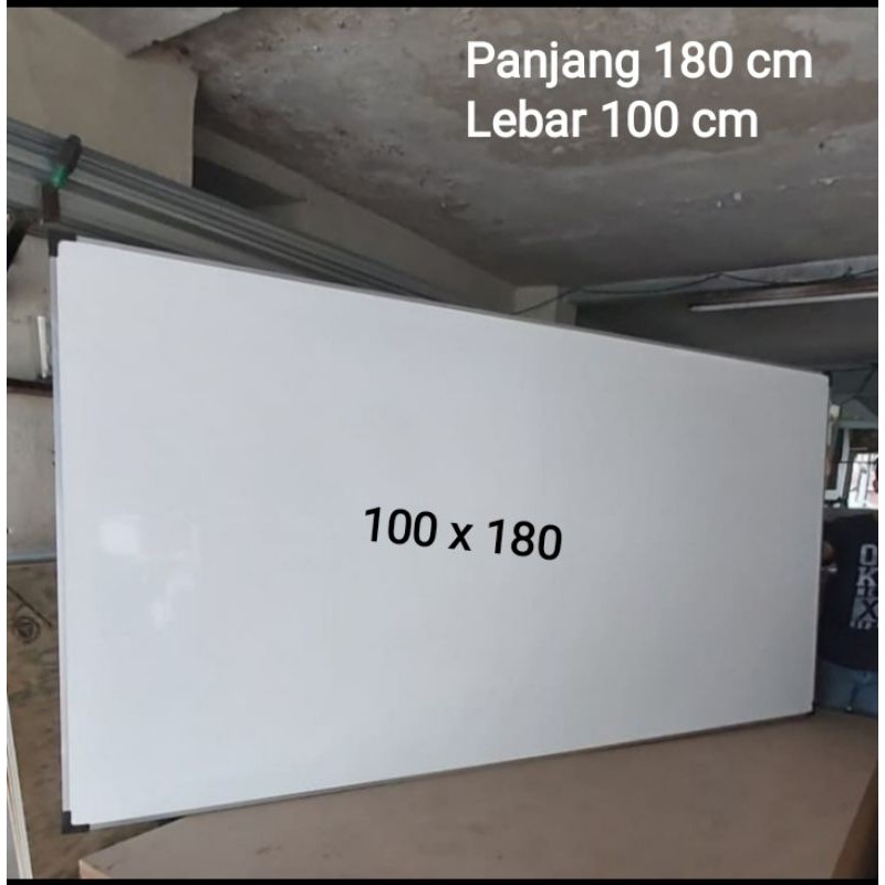 papan tulis 100 x 180 cm whiteboard 100 x 180 cm