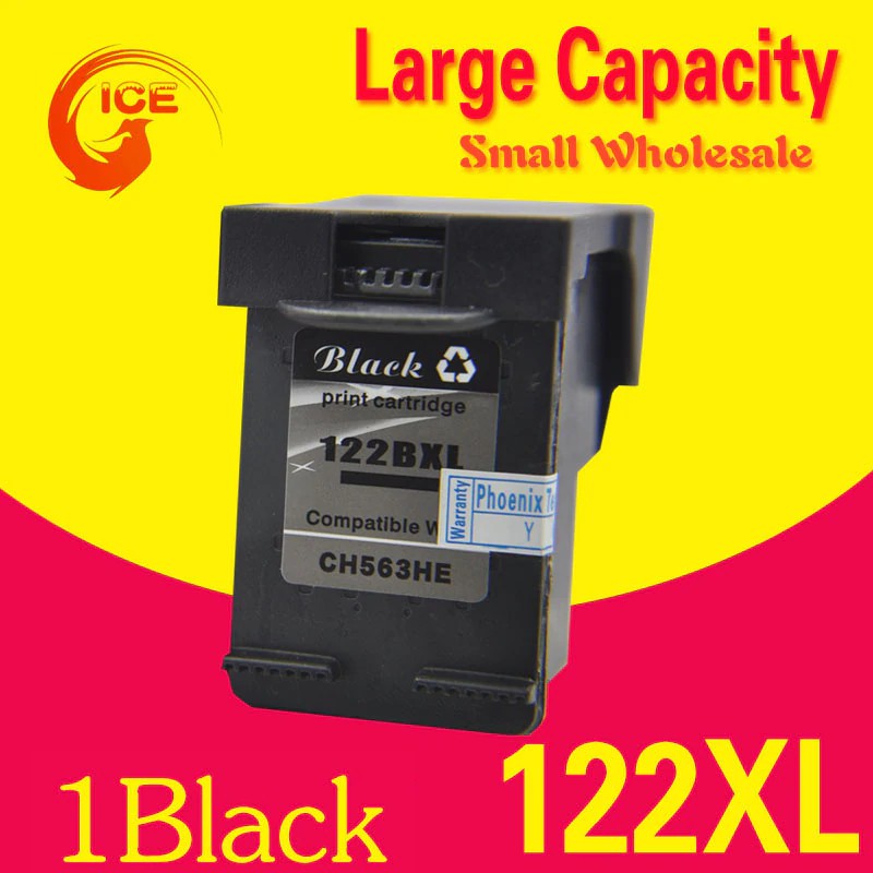 Replacement For HP 122 122XL Black Ink Cartridge For HP Deskjet 1000