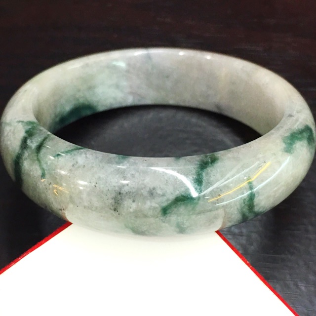 Gelang bangle gelang giok AAA (jamin 100% giok asli )