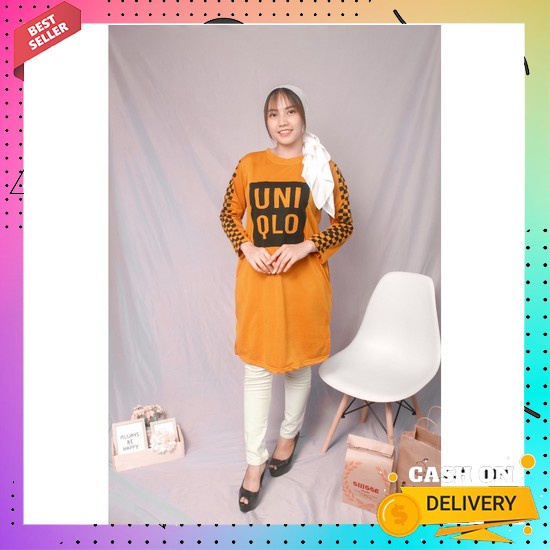 Tunik Wanita Terbaru Remaja Putih Lebaran 2021 Kekinian Murah Atasan Pesta Tunik Casual Cewek Rx Fas