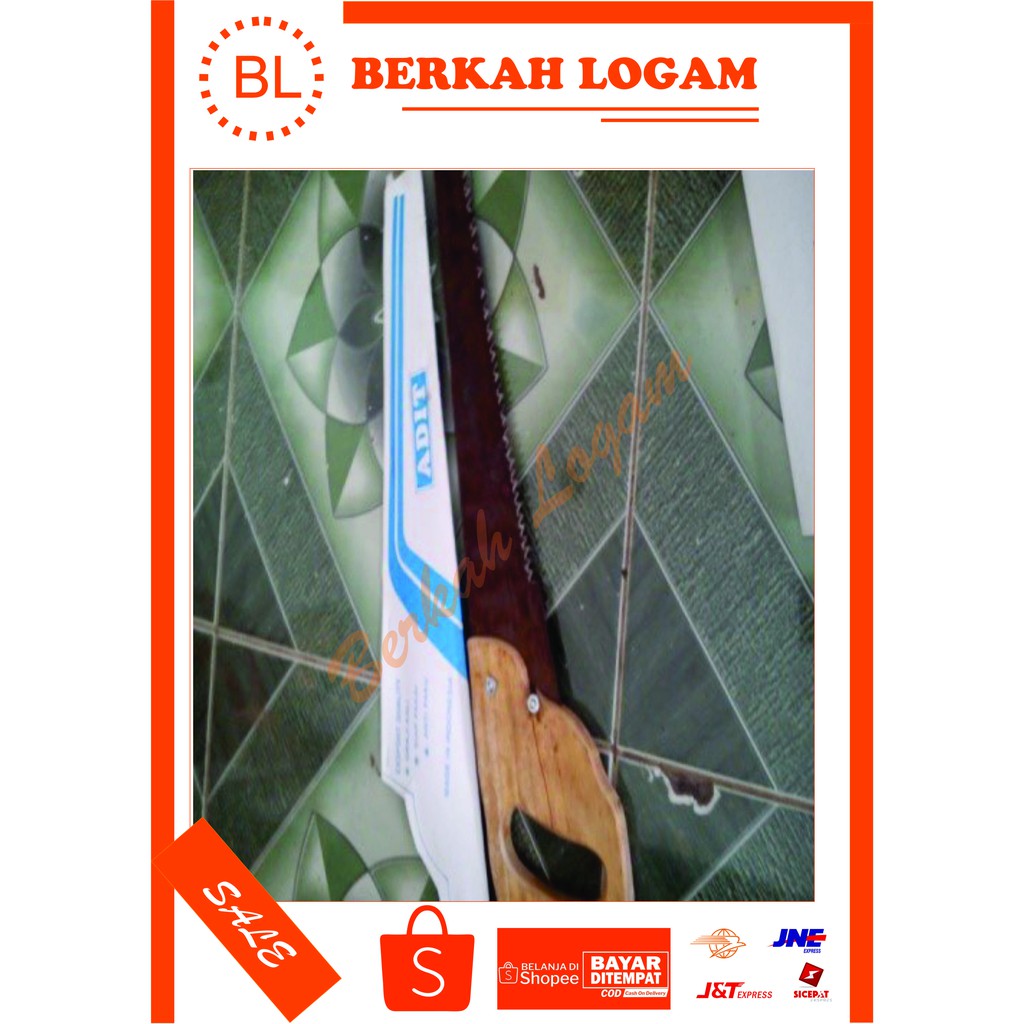 Gergaji Kayu Merk Adit 16 inch Tajam Dan Awet