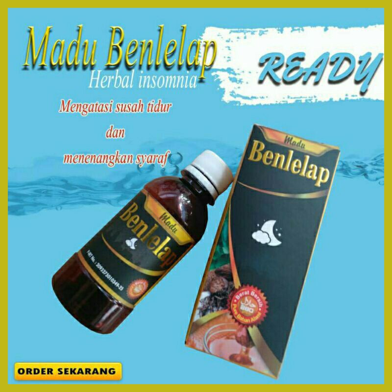 MADU BENLELAP ASLI/OBAT INSOMNIA/OBAT SUSAH TIDUR/MADU BENLELAP