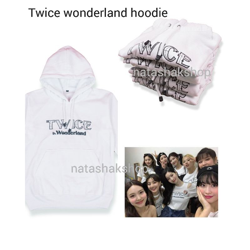 JAKET TWICE WONDERLAND/JAKET TWICE KPOP WONDERLAND HOODIE/JAKET KPOPMURAH/JAKET TWICE MURAH