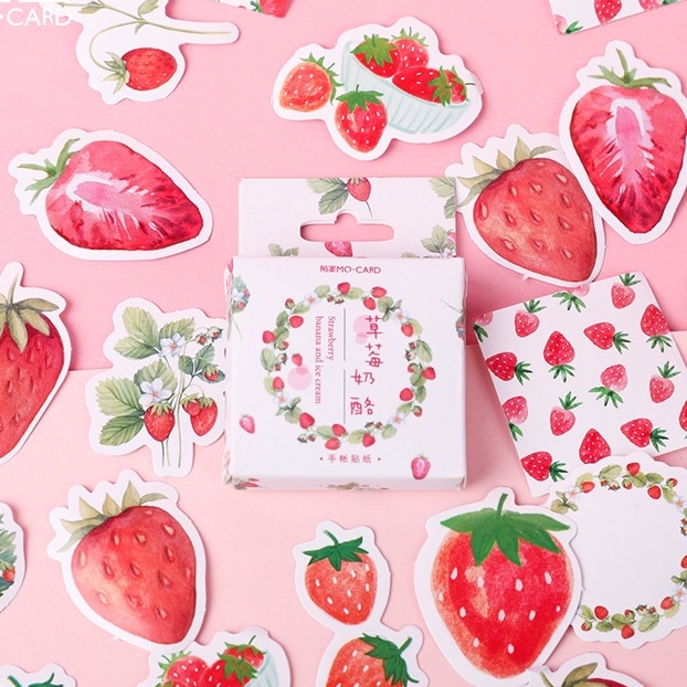 46pcs/set Stiker Motif Bunga Matahari Dan Daun Dengan Perekat Untuk Scrapbook