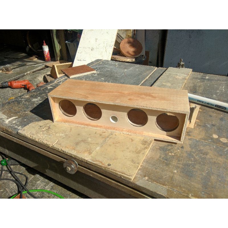 Box speaker 3 inch x4 bass reflex