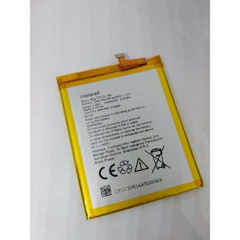 Baterai Batre Coolpad Max Lite R108 CPLD-395 Original Battery