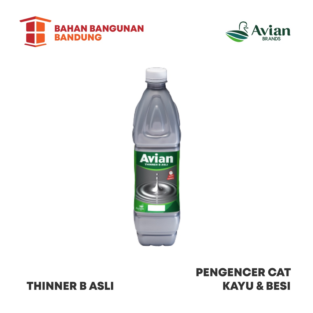 Jual Thinner (Pengencer Cat Kayu & Besi) Avian B Asli 1 Liter - Murah ...