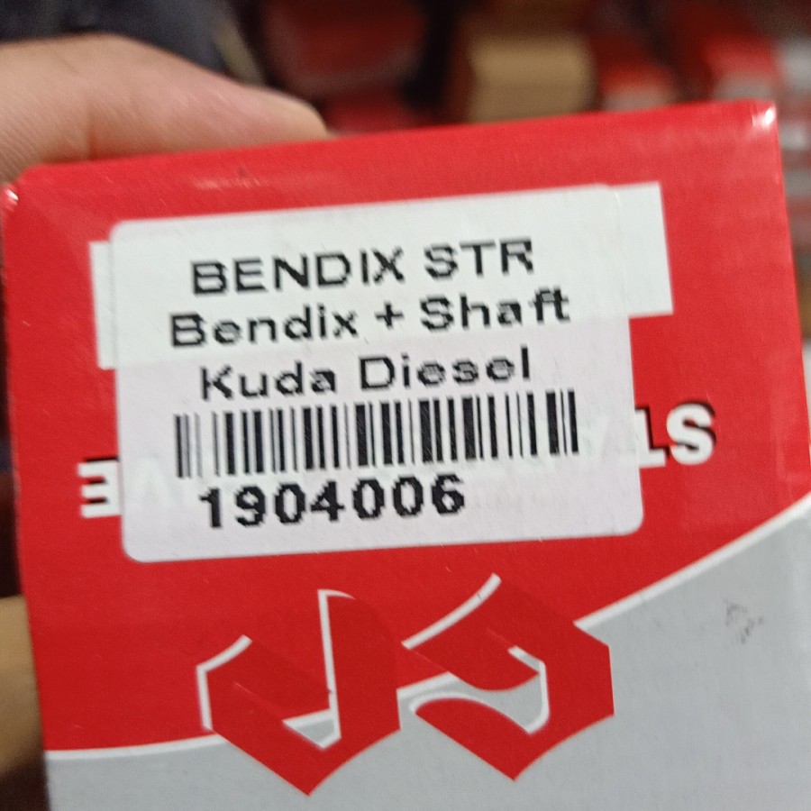Bendix Starter Kuda Diesel Komplit Gigi 12