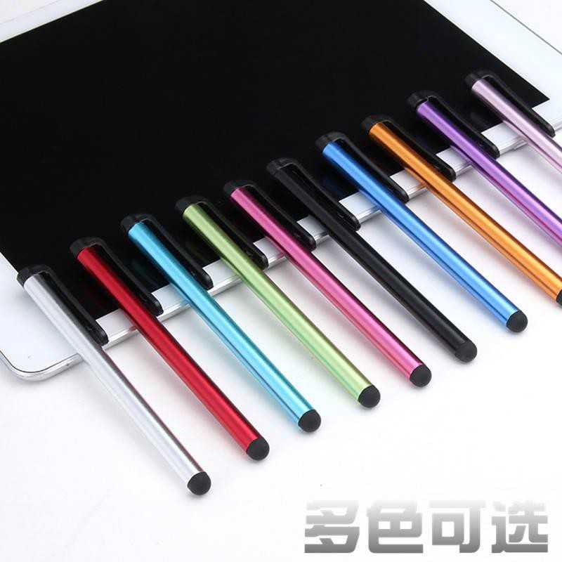 Stylus Aluminium untuk Smartphone &amp; Tablet / Stylus Pen Pencil Tip Pen Ipad Tab Tablet Laptop Hp Android Samsung Lenovo Asus Advan Iphone Universal Capacitive Touch Screen Mini Palm Rejection Menggambar Drawing / Pulpen Pena Ballpoint Stylus Murah Origina