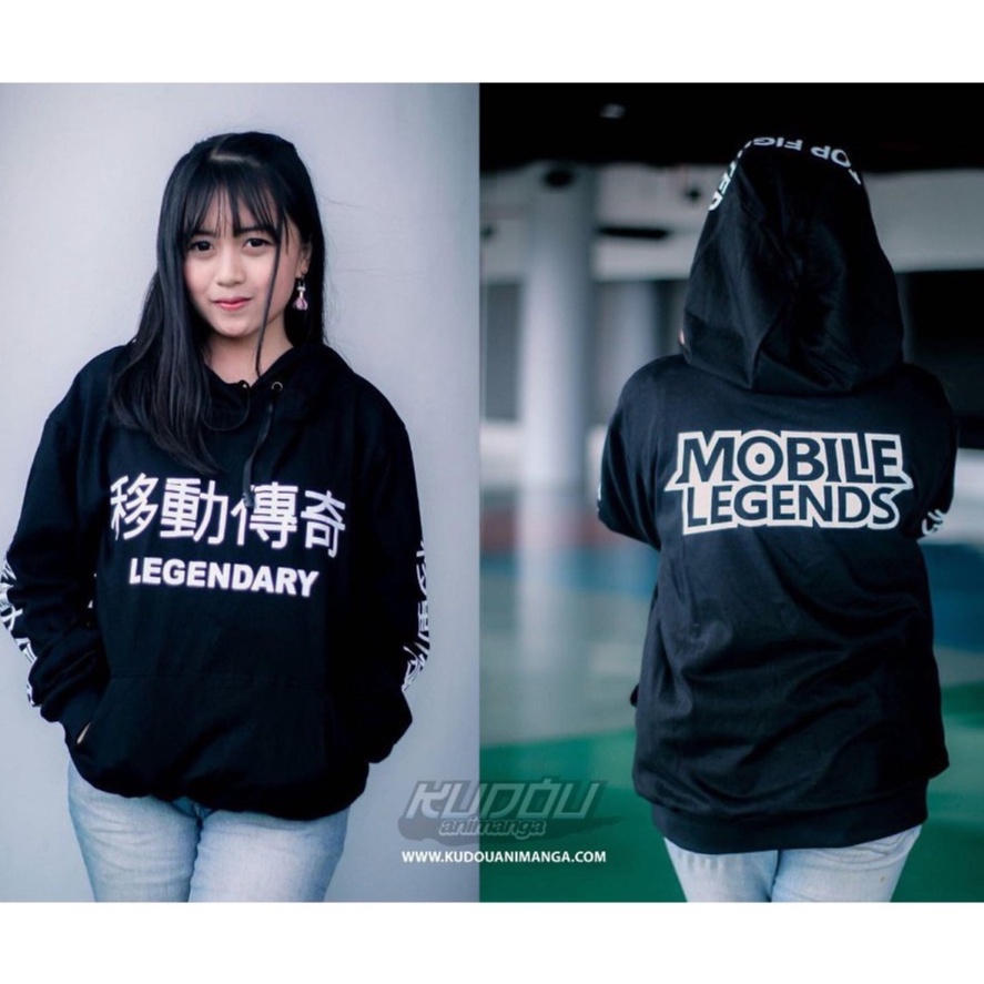 Sweater Gamer Mobile Legends Black Fleece