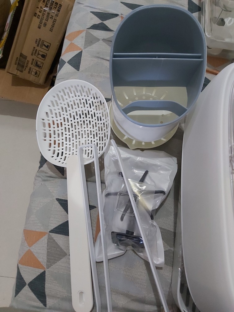Tempat Sendok Garpu Dengan Tirisan Tempat Peralatan Dapur 3ff60