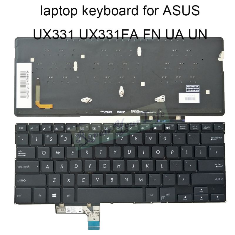 Keyboard Asus Zenbook 13 UX331 UX331U UX331UA UX331F UX331FA Backlight