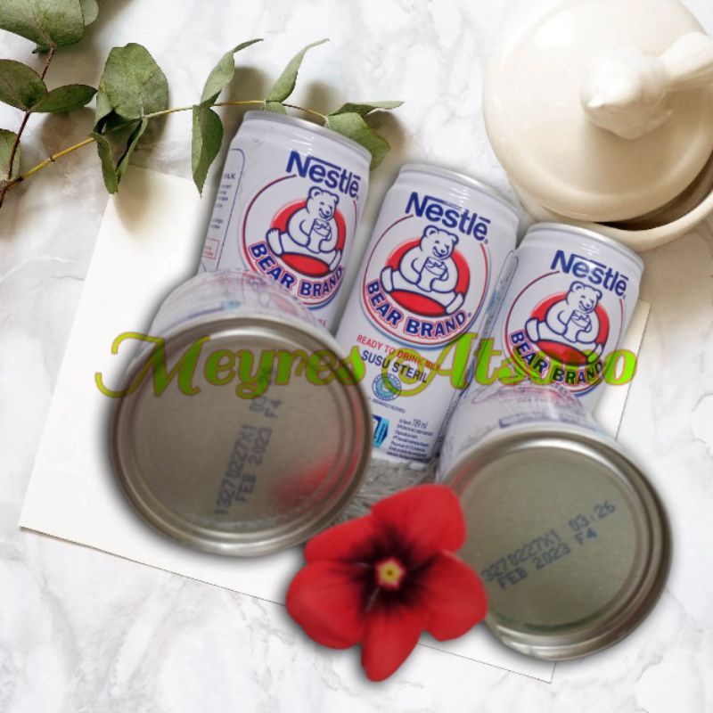 

BEAR BRAND terbuat dari 100% susu sapi steril 189 mL