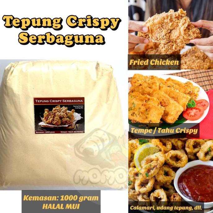 

Tepung Crispy Serbaguna / Breader /kentucky ayam goreng fried chicken