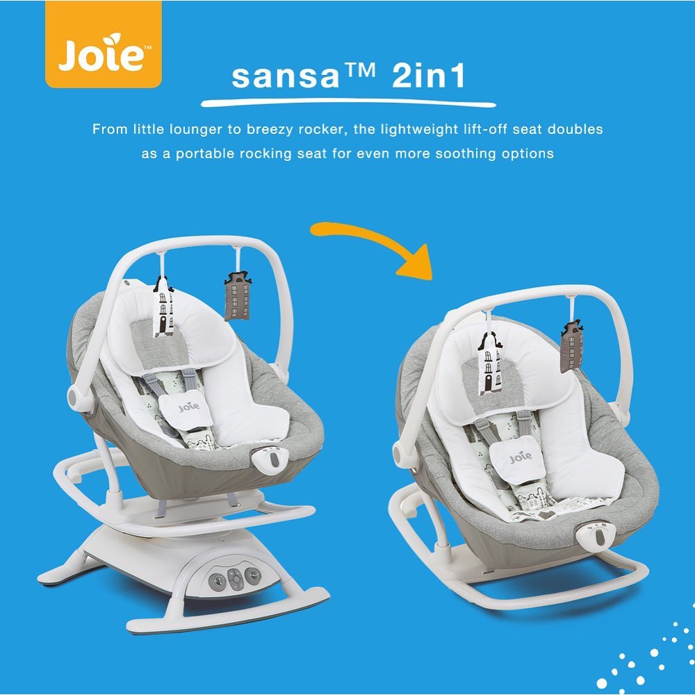 Bouncer Joie Sansa 2 in 1 Fern