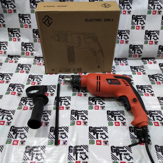 -READY- MESIN BOR BESI BETON TEMBOK TANGAN 13MM HABO