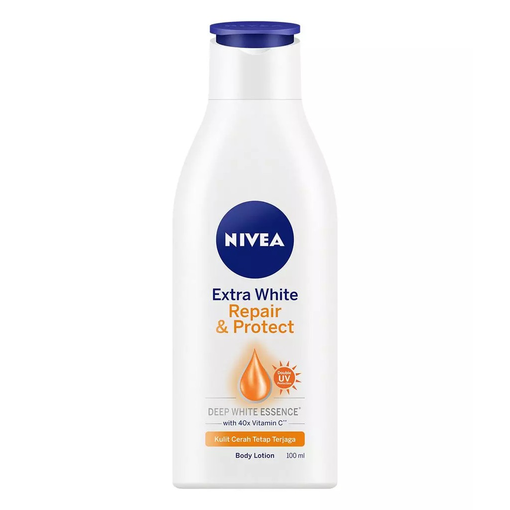 Nivea Extra White Repair And Protect Body Lotion Shopee Indonesia