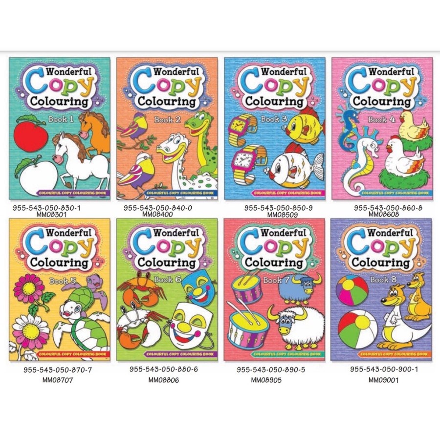 Buku Mewarnai Anak Colouring Book