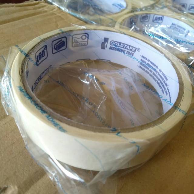 

Lakban Kertas/Masking Tape Goldtape