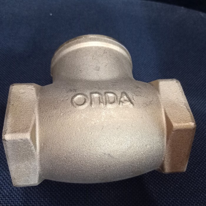 Jual Swing Check Valve Klep Tabok Onda Ukuran Inchi Dn Kuningan Shopee Indonesia