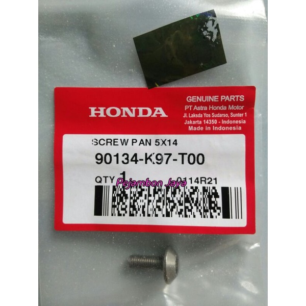 90134K97T00 SCREW PAN 5X14