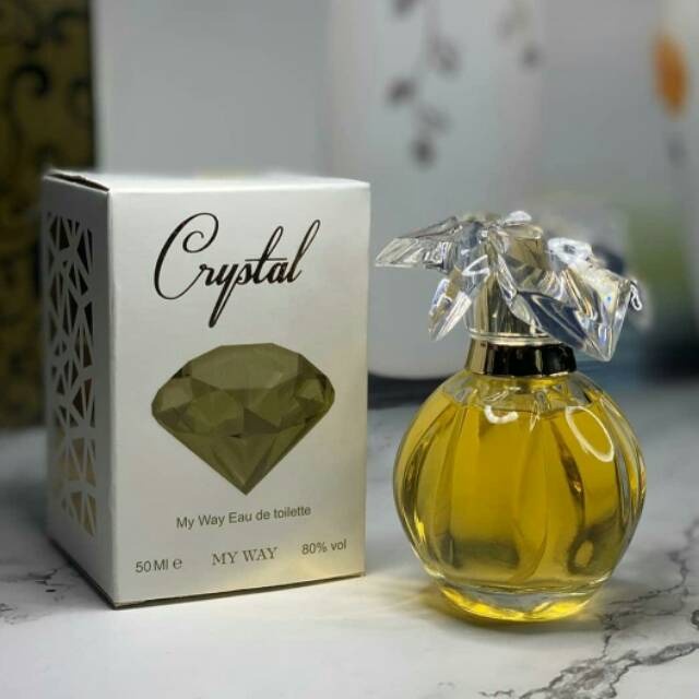5818 Premium Product Cuci Gudang Crystal Edt Parfum Wanita Perempuan Cewek Produk Impor Mesir Arab T