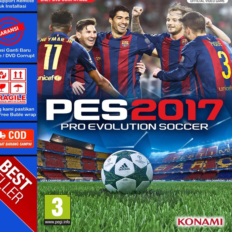 Hati-hati Barang KW PES 17 Pro Evolution Soccer 2017 - Update Pacth Terbaru 2022 | Game Soccer PC Promo Awal Tahun