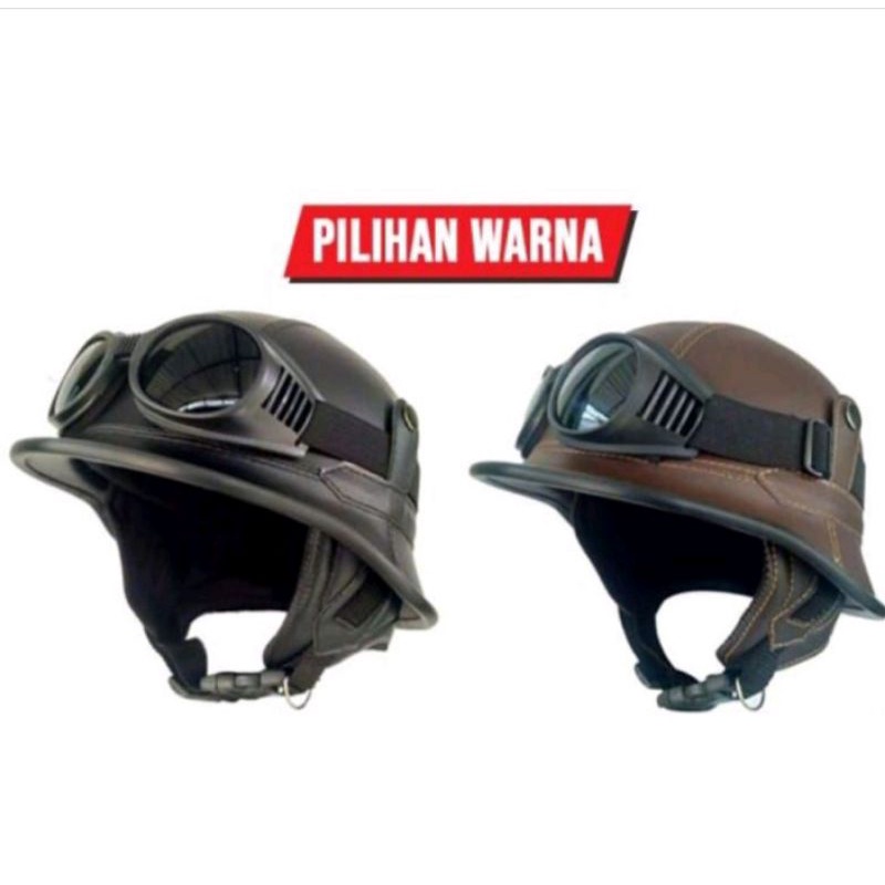 HELM RETRO MILENIAL KLASIK NAZI HITAM/HELM NAZI/HELM KLASIK/HELM RETRO/HELM NAZI HITAM/HELM/HELM RET
