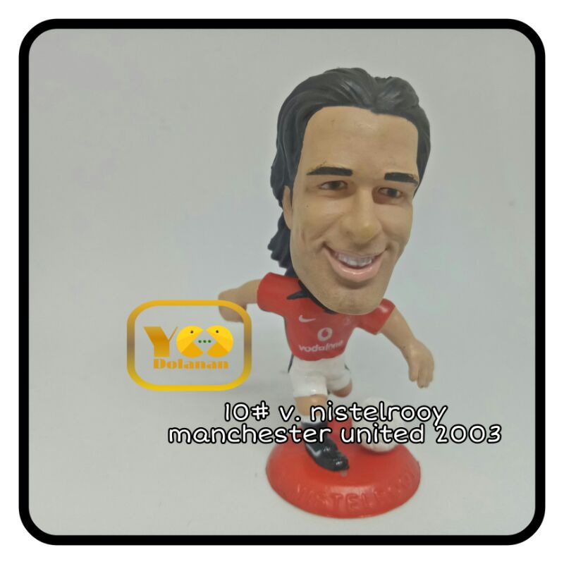 10# v. NISTELROOY - MANCHESTER UNITED 2003 POCKET SPORT CORINTHIAN FIGURE PEMAIN BOLA