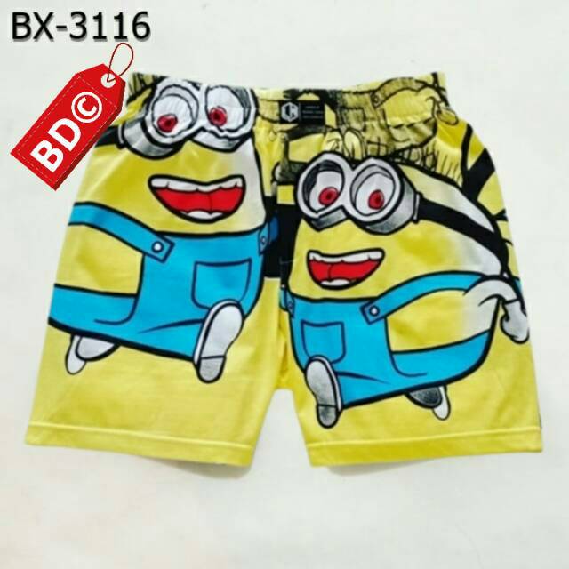 CELANA BOXER PRIA  KOLOR  RENANG PANTAI  BAHAN KATUN ADEM 