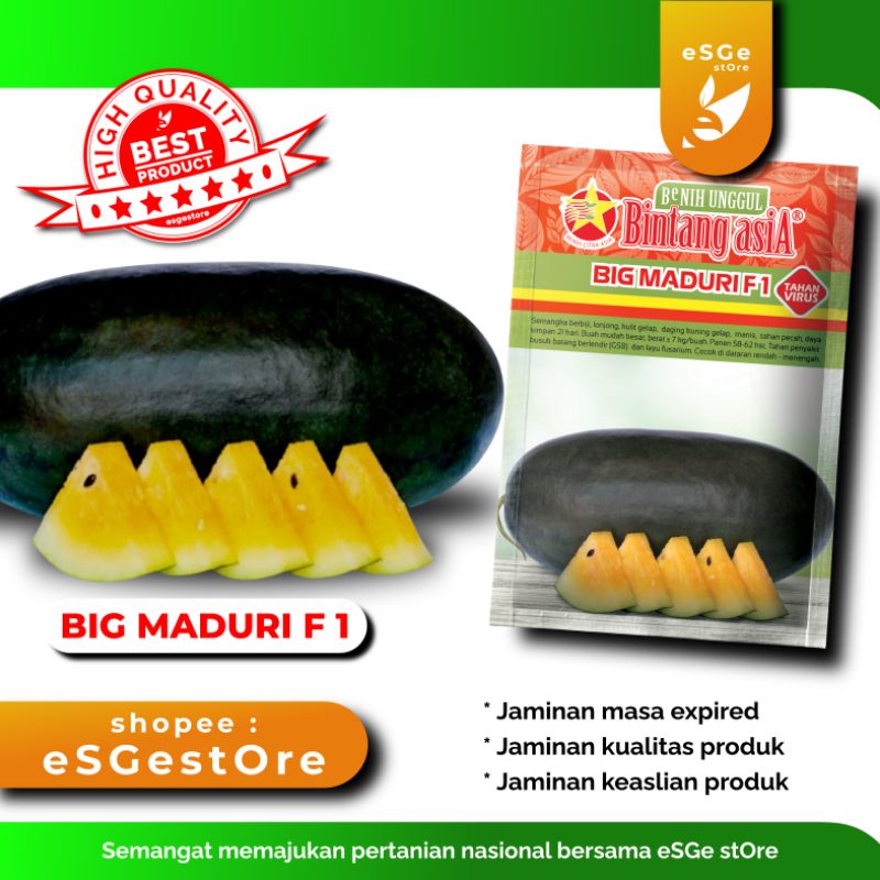 Benih semangka BIG MADURI F1 20Gr