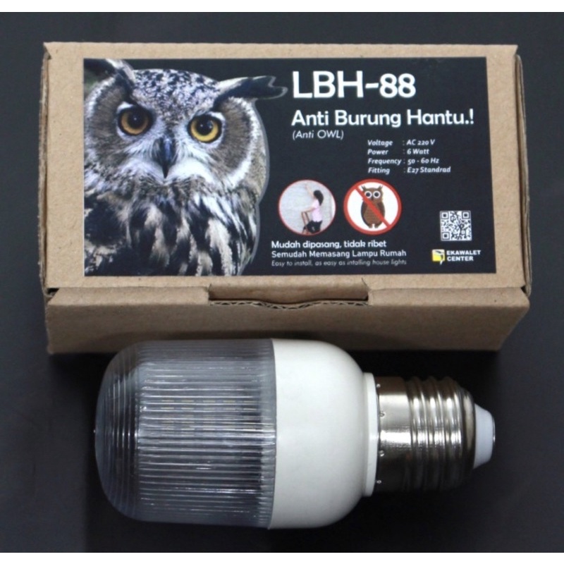 LBH 88 Lampu burung Hantu / anti burung hantu / lampu hama walet / hama rumah walet / halau burung h