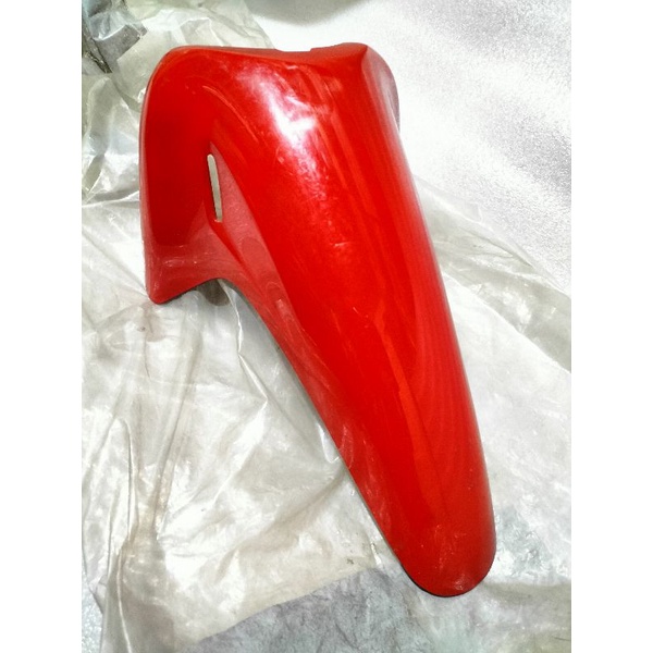 SLEBOR DEPAN SPAKBOR DEPAN HONDA KARISMA 125D MERAH ORIGINAL BARU