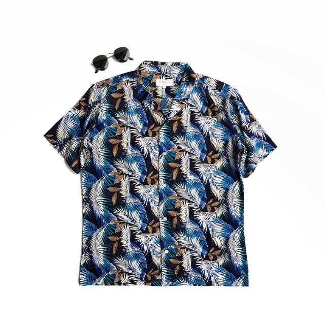 

Black Blue Brown Leaf (A29)