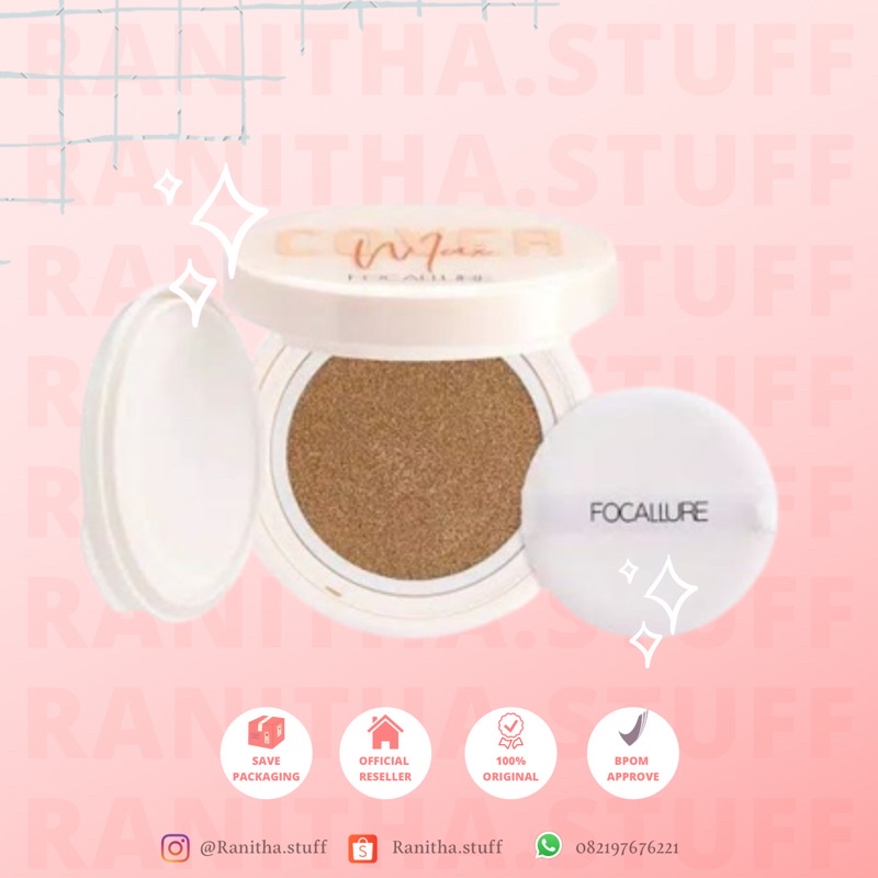 FOCALLURE MATTE COVER LIQUID FOUNDATION CUSHION