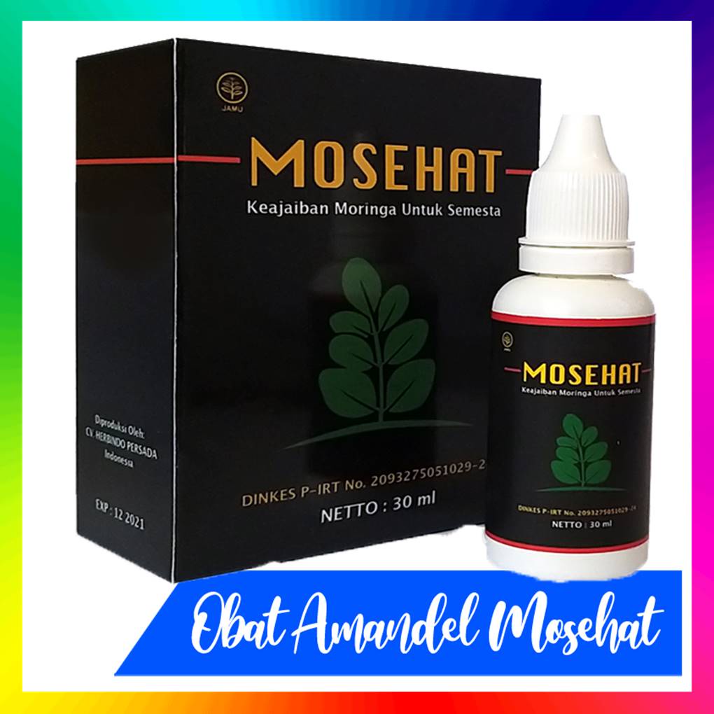 [COD] Mosehat Obat Amandel / Kelenjar Getah Bening Ampuh Tanpa Operasi
