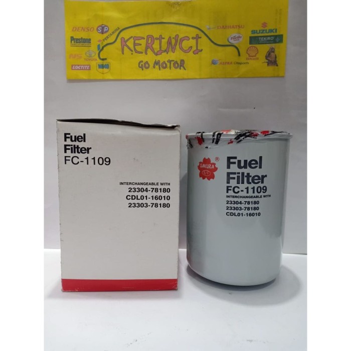 FILTER SOLAR ATAS SAKURA FC-1109 DYNA SAURUS 115PS - FUEL FILTER DYNA