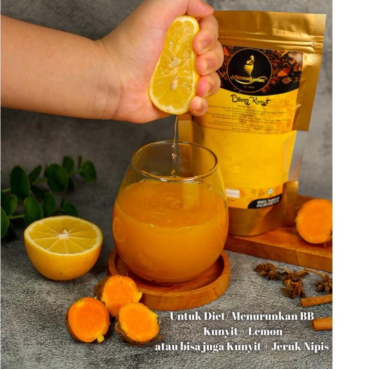 

[KODE 0MYDH] Kunyit Bubuk (Biang Kunyit) 200gr (Murni 100%) Obat Gerd & Asam lambung Ampuh | Detox | Diet